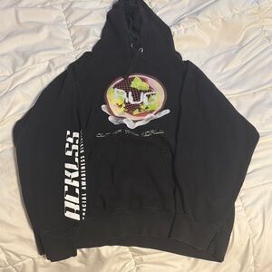 Black Graphic Hoodie